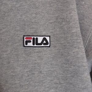 FILA 1/4 Zip Gray Mock Turtleneck Sweatshirt XXL